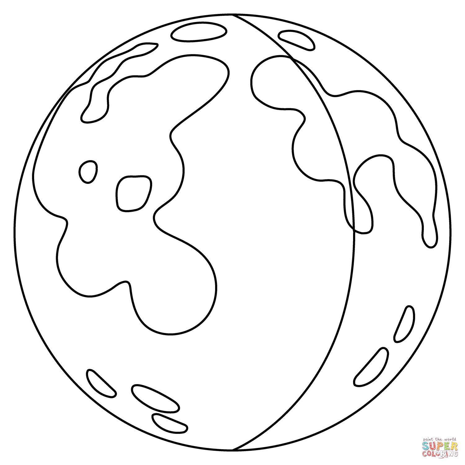 Waxing crescent moon emoji coloring page free printable coloring pages