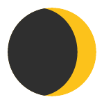 Ð waxing crescent moon emoji