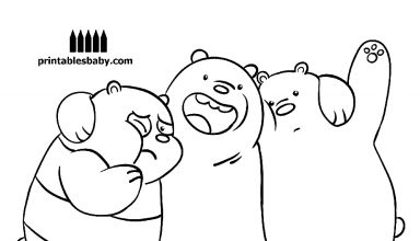 The trio we bare bears coloring pages bear coloring pages we bare bears bare bears