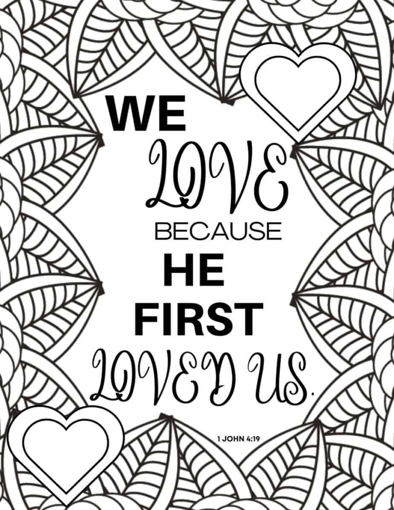 Free easy bible verse coloring pages no sign