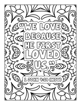 Bible verse coloring pages on mandala zentangle backgrounds by ron brooks