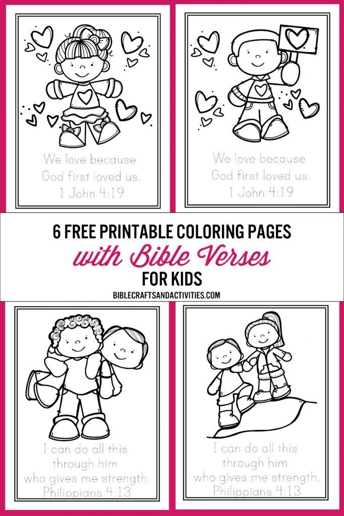 Free bible verse coloring pages for kids bible verses for kids bible activities for kids preschool bible lessons