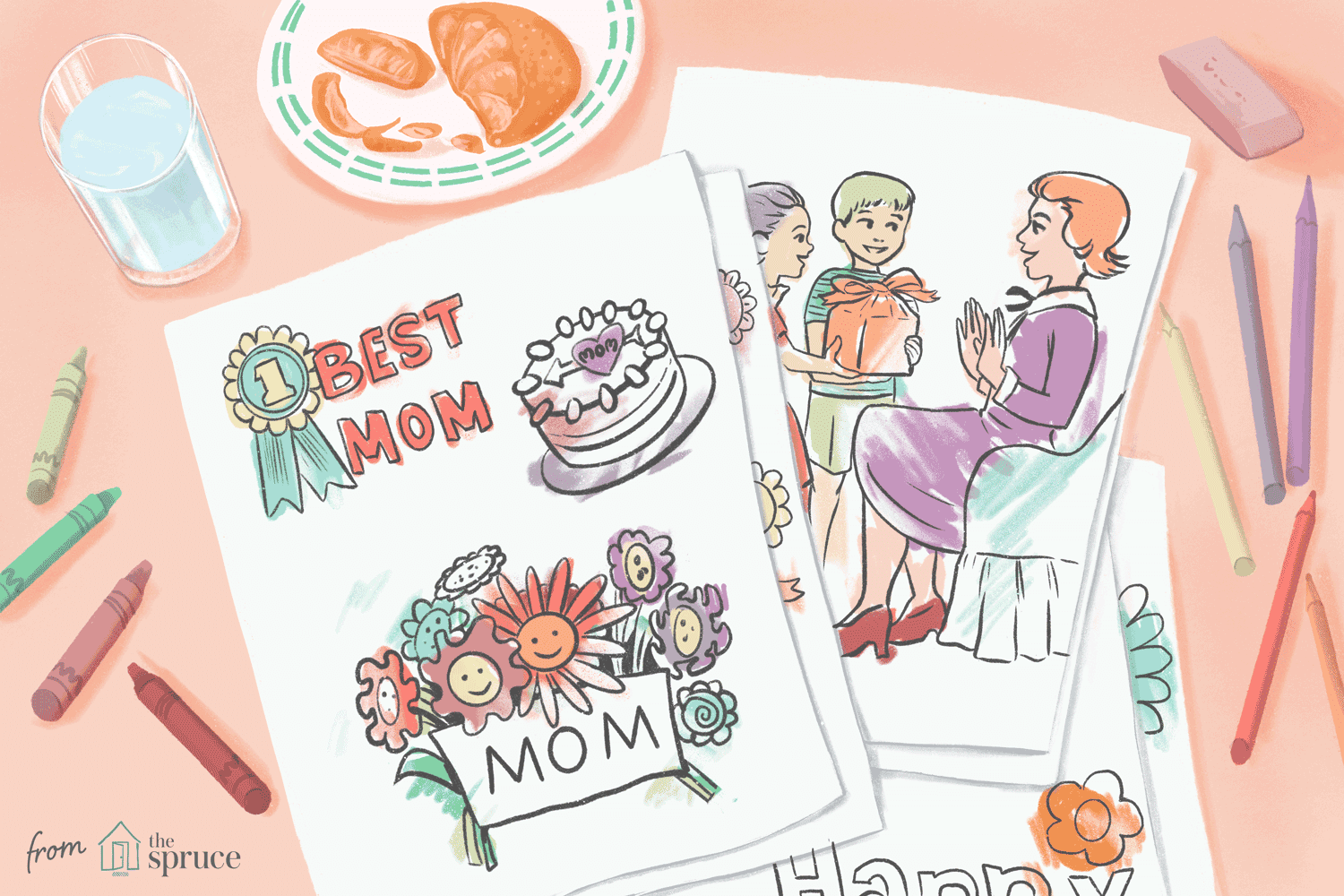 Free printable mothers day coloring pages