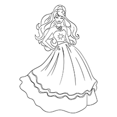 Top free printable barbie coloring pages online