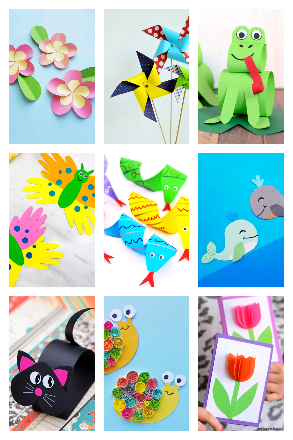 Easy construction paper crafts for kids â kids activities blog