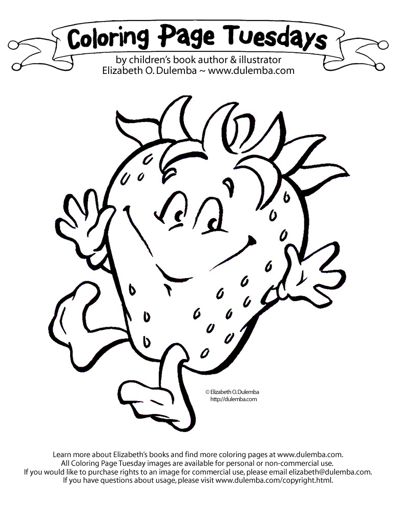 Coloring page tuesday