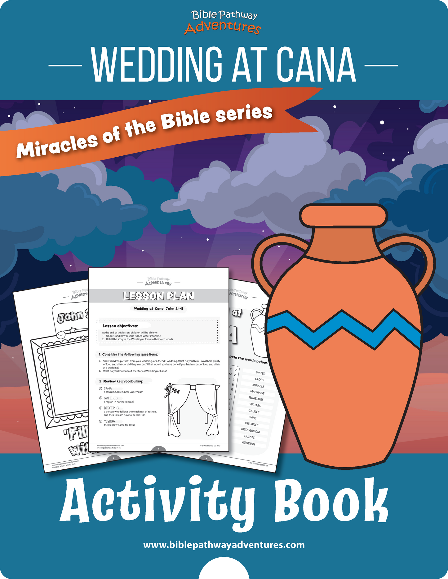 Wedding at cana activity book pdf â bible pathway adventures