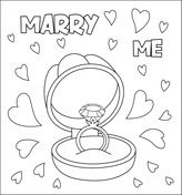 Wedding coloring pages free coloring pages