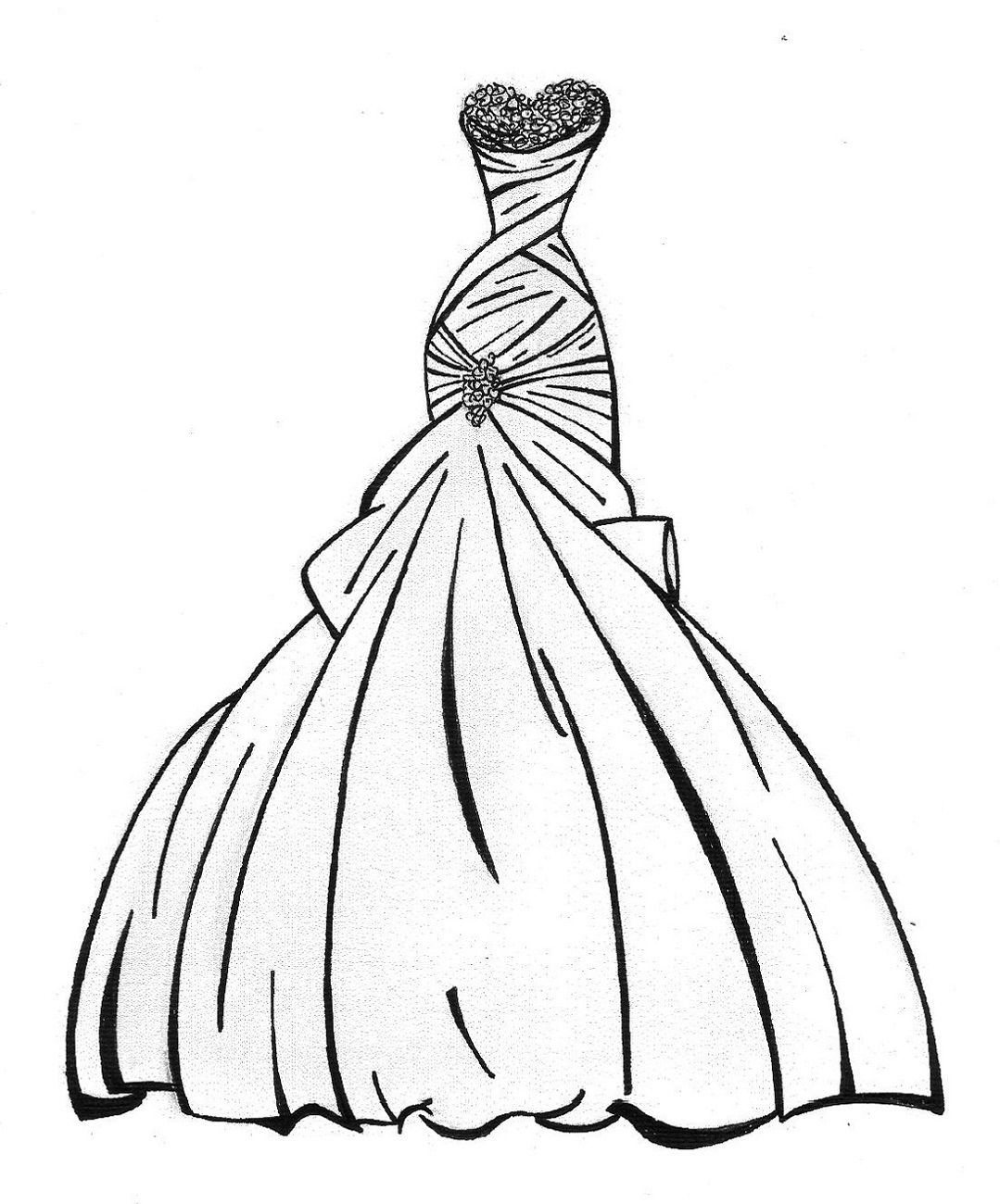 Wedding dress coloring pages for girls activity shelter coloring pages for girls disney princess coloring pages princess coloring pages