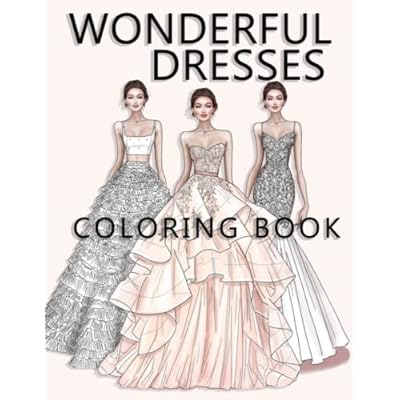 Wonderful dress lorg book illustration dia