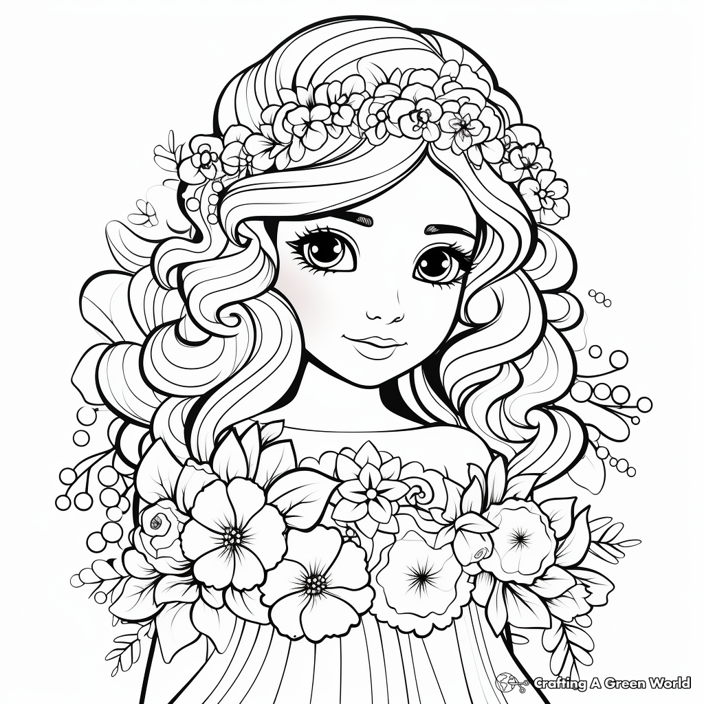 Wedding coloring pages