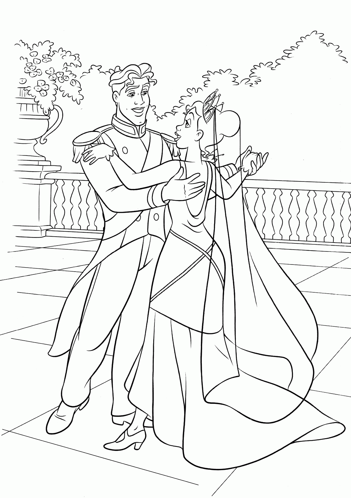 Wedding coloring pages