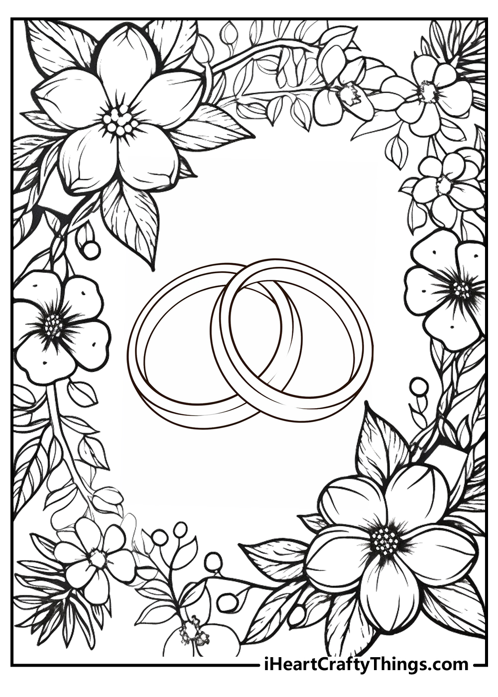 Printable wedding coloring pages updated