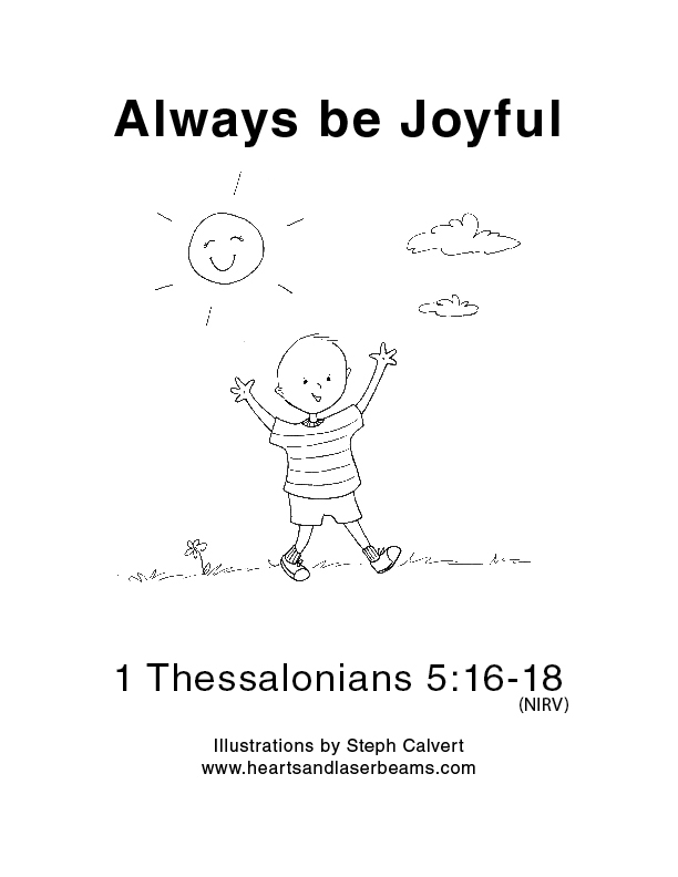 Always be joyful