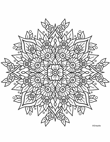 Flower mandala