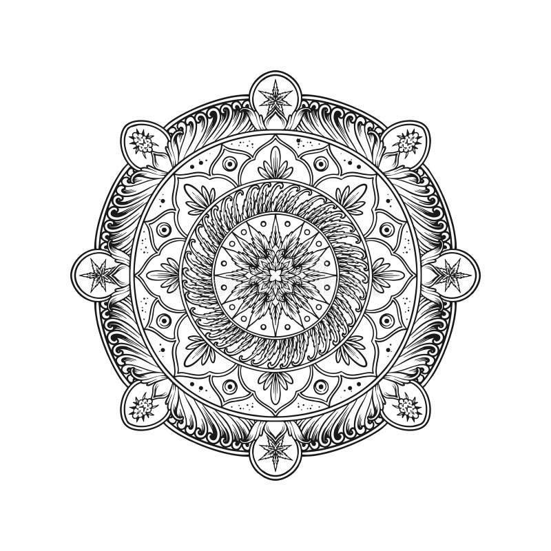 Weed mandala stock illustrations â weed mandala stock illustrations vectors clipart