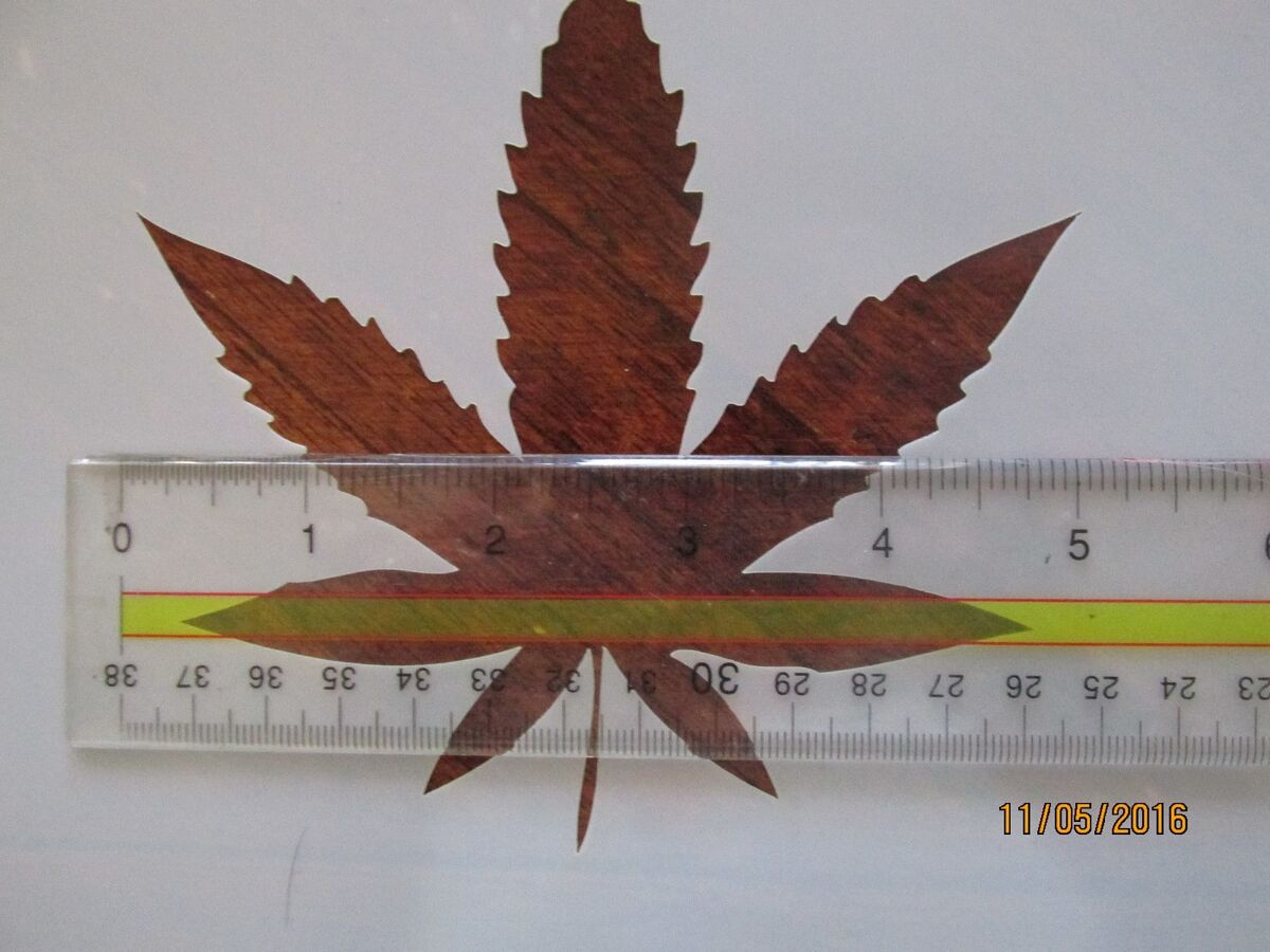 Piececolor marijuana leaf stencil template reusable mil mylar