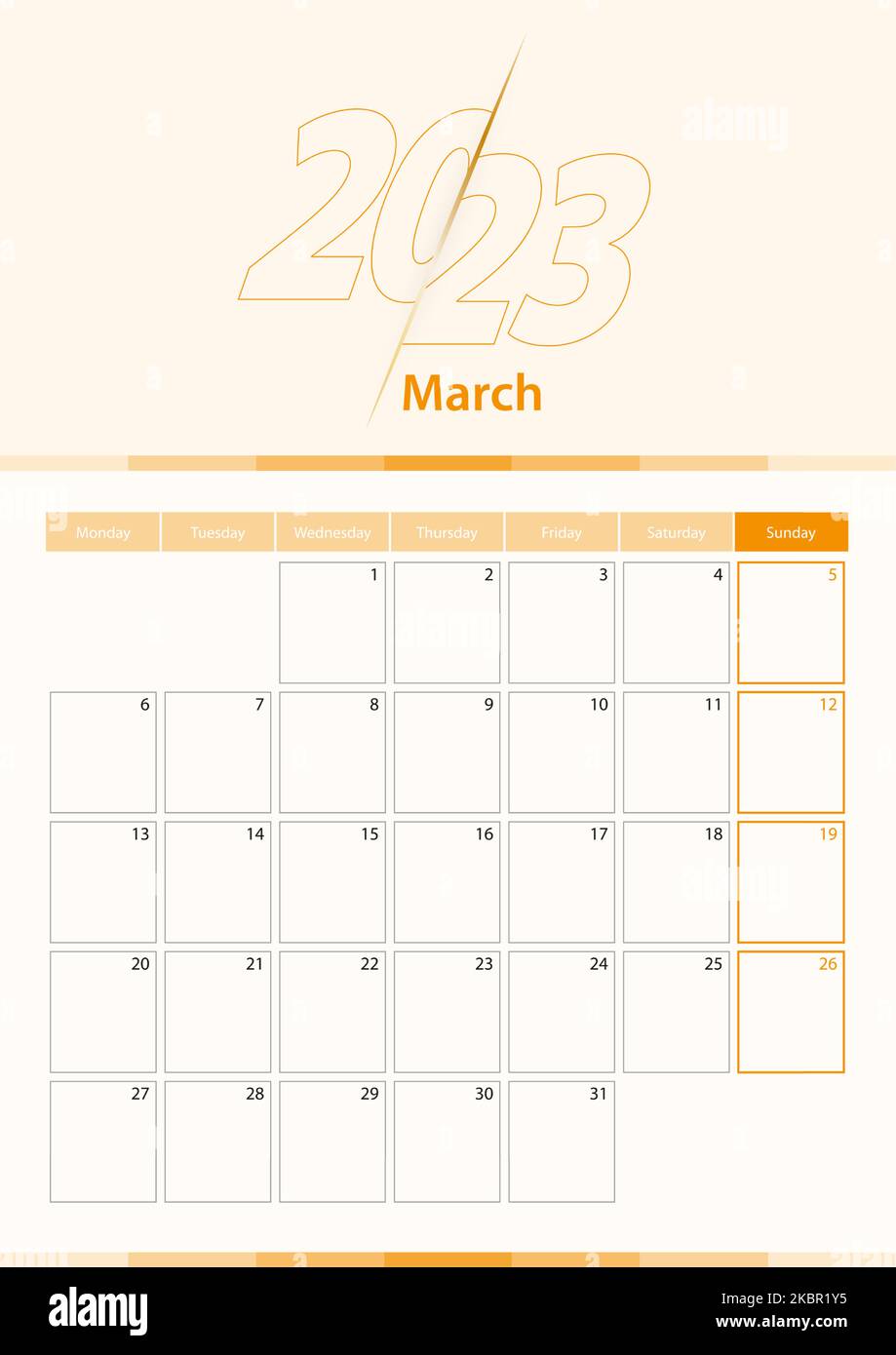 March calendar hi