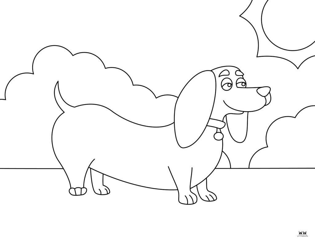 Dog coloring pages