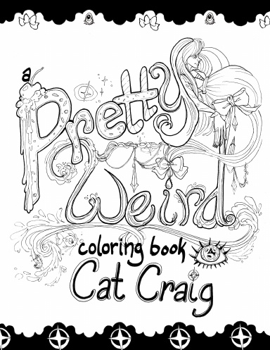 A pretty weird coloring book