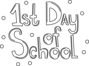 Back to school coloring pages free printable pictures