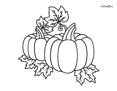 Fall coloring pages