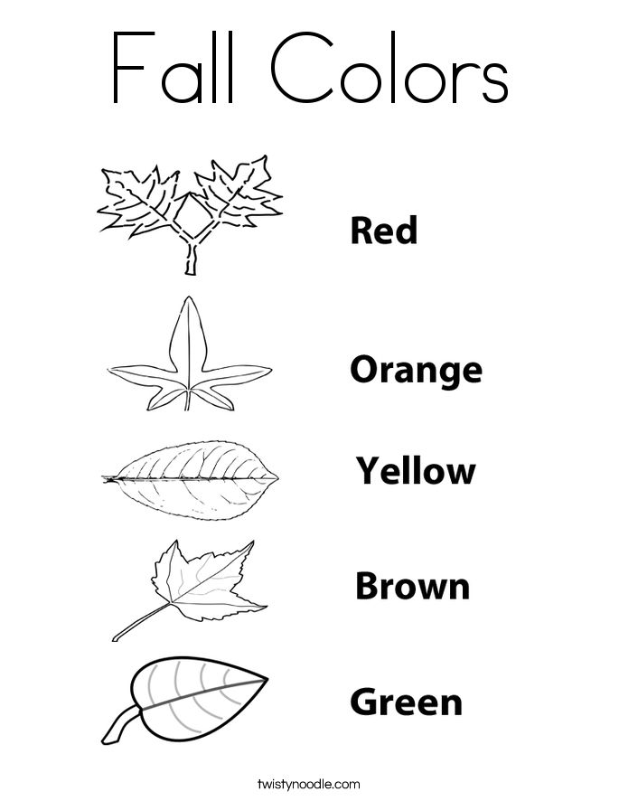 Fall colors coloring page leaf coloring page fall coloring pages coloring pages