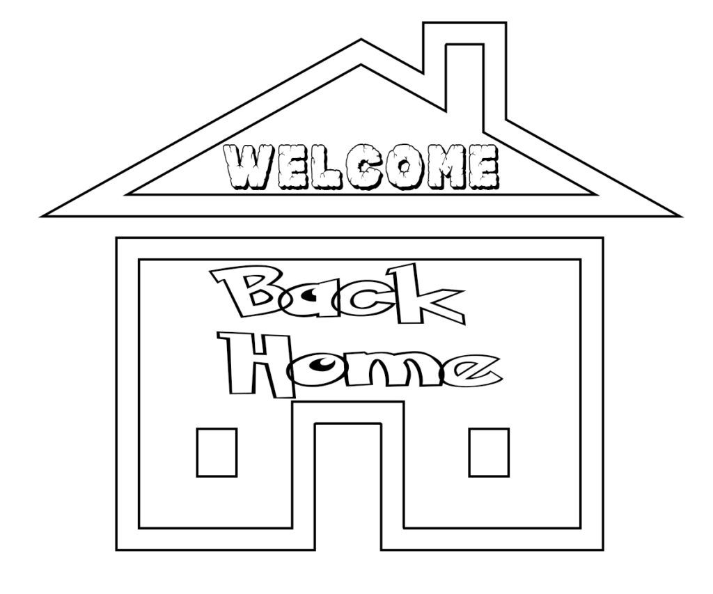 Wele back home coloring pages coloring pages cool coloring pages super mario coloring pages