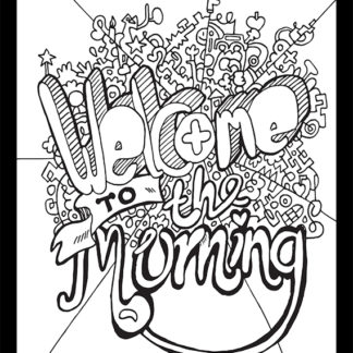 Wele to the morning colouring sheet â the doodle monkey