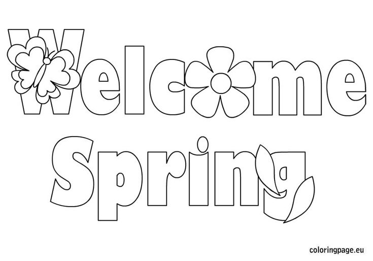 Wele spring coloring page spring coloring pages spring coloring sheets coloring pages