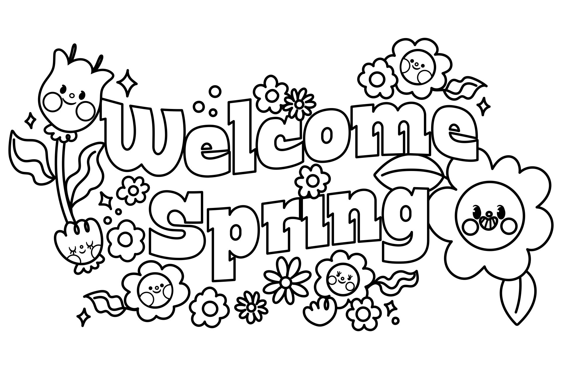 Best printable coloring pages wele to banner pdf for free at