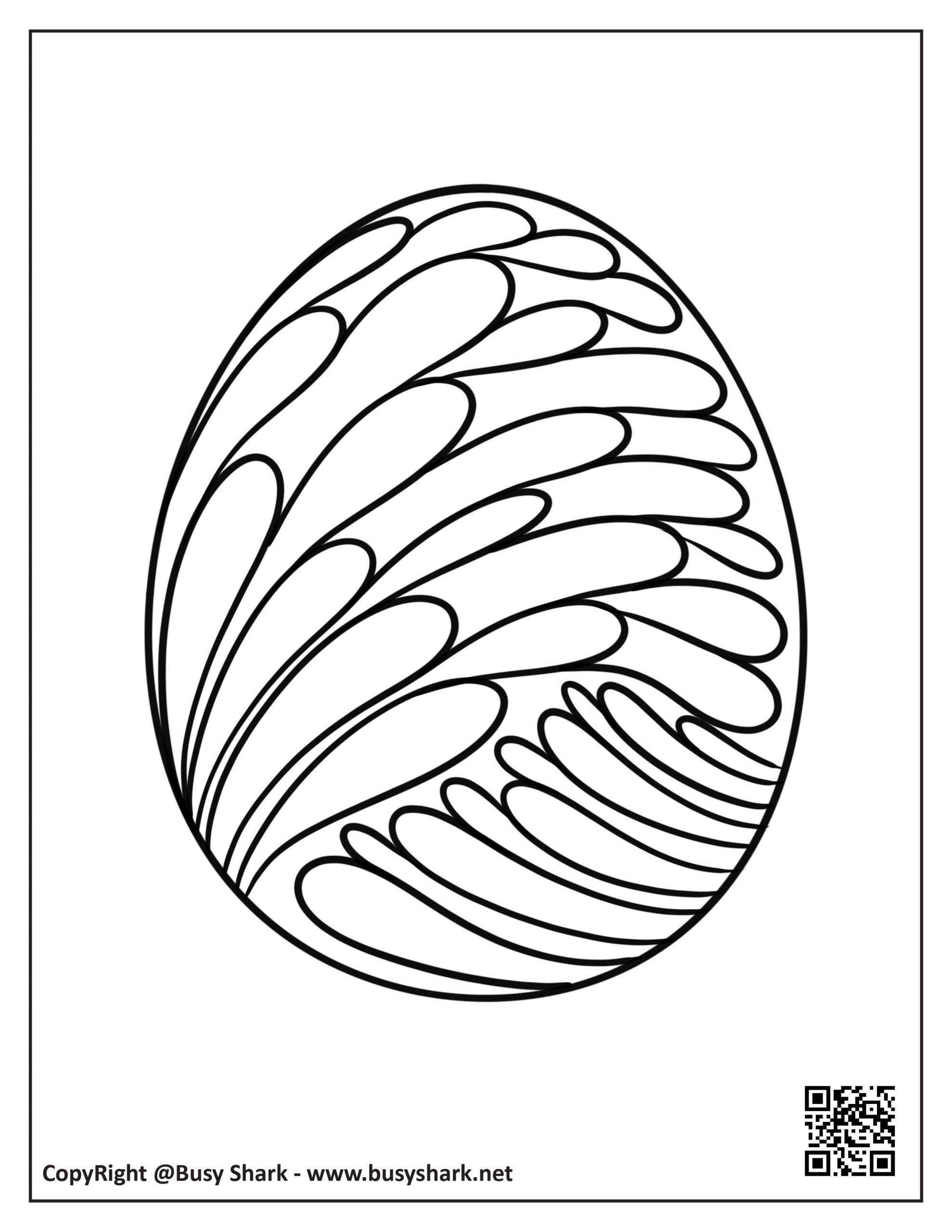 Easter eggs coloring pages free printables