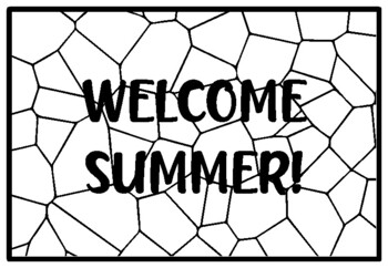 Wele summer flip flop quote coloring pages by anisha sharma