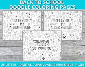 Back to school coloring pages wele back to school coloring sheets grade level coloring pages printable back to school coloring sheets