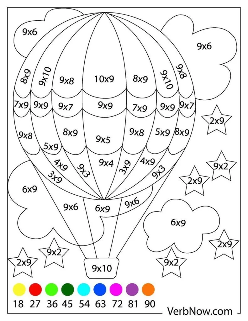 Free math coloring pages book for download printable pdf