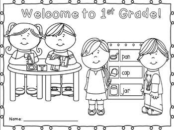 Back to school coloring sheet k