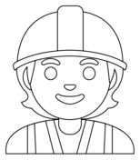 Construction worker coloring pages free coloring pages