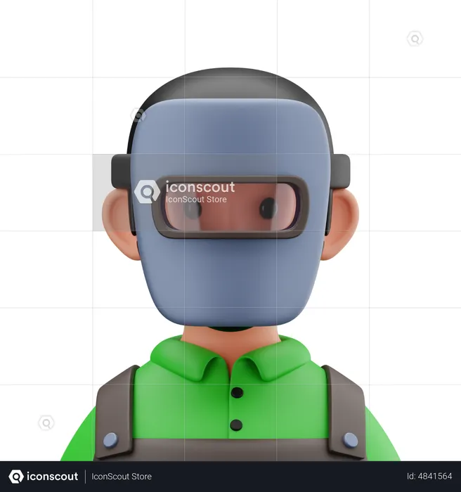 Welder d icon download in png obj or blend format