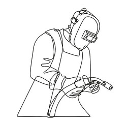 Welding torch mig vector images over