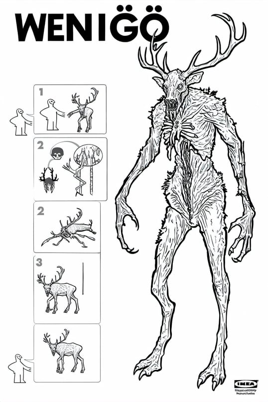 How to make a wendigo