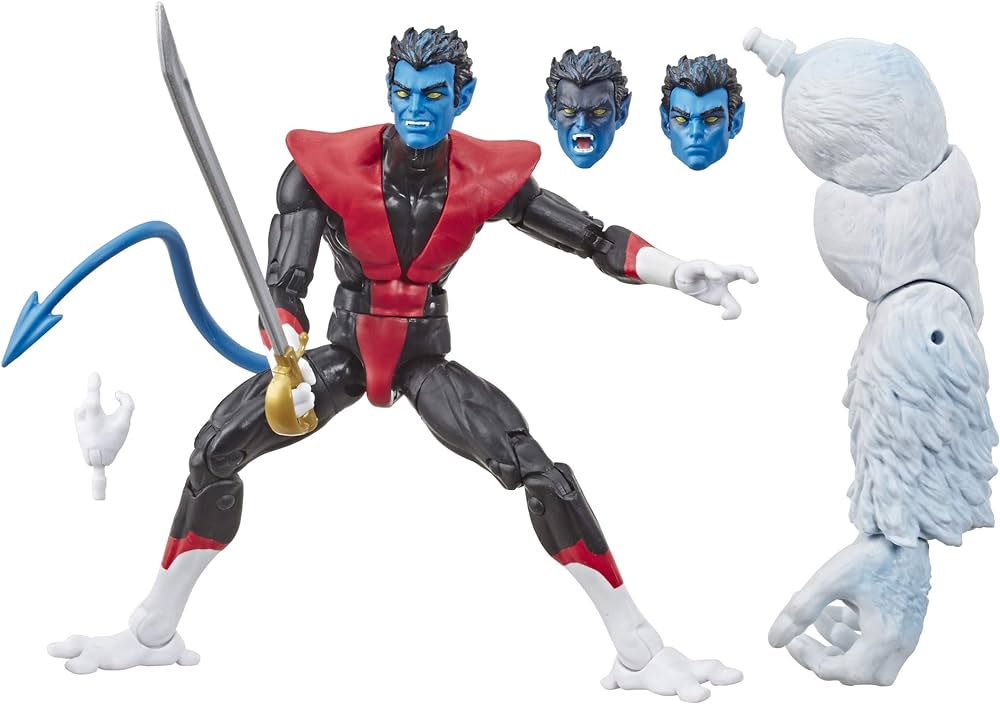 Marvel classic hasbro legends series collectible action figure nightcrawler toy x