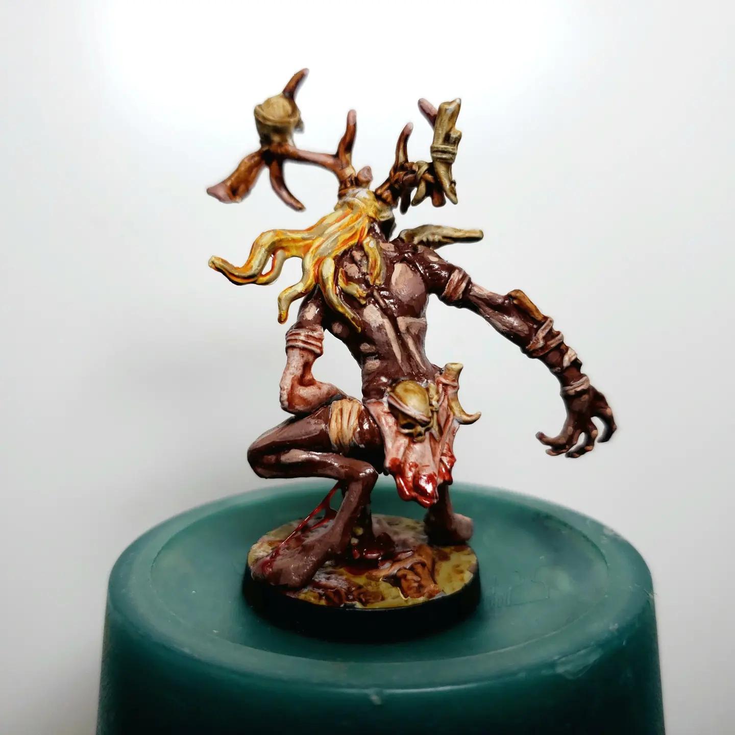 Archon studios wendigo mini rminipainting