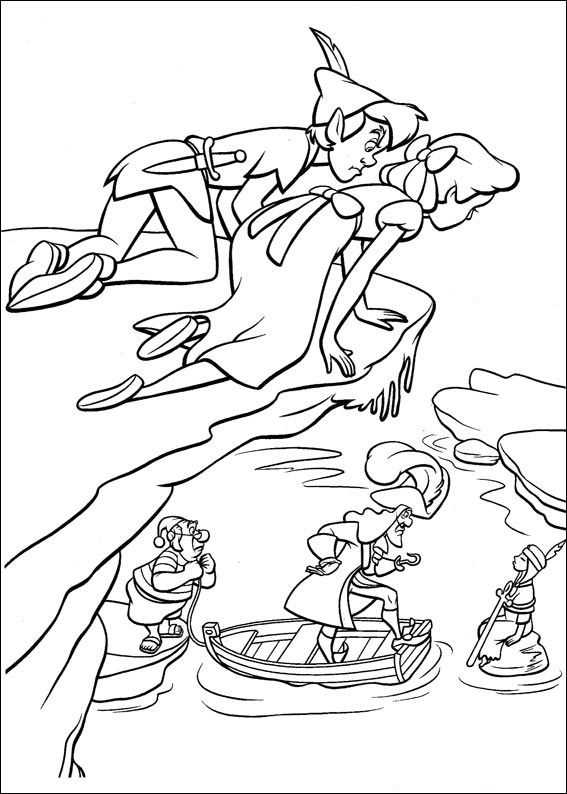 Peter pan coloring pages by coloringpageswk on