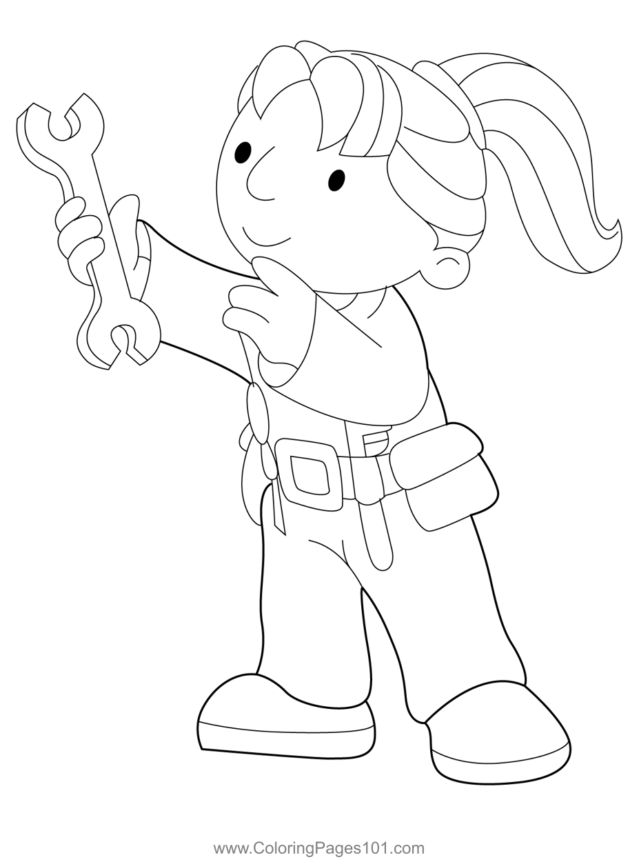 The wendy coloring page for kids