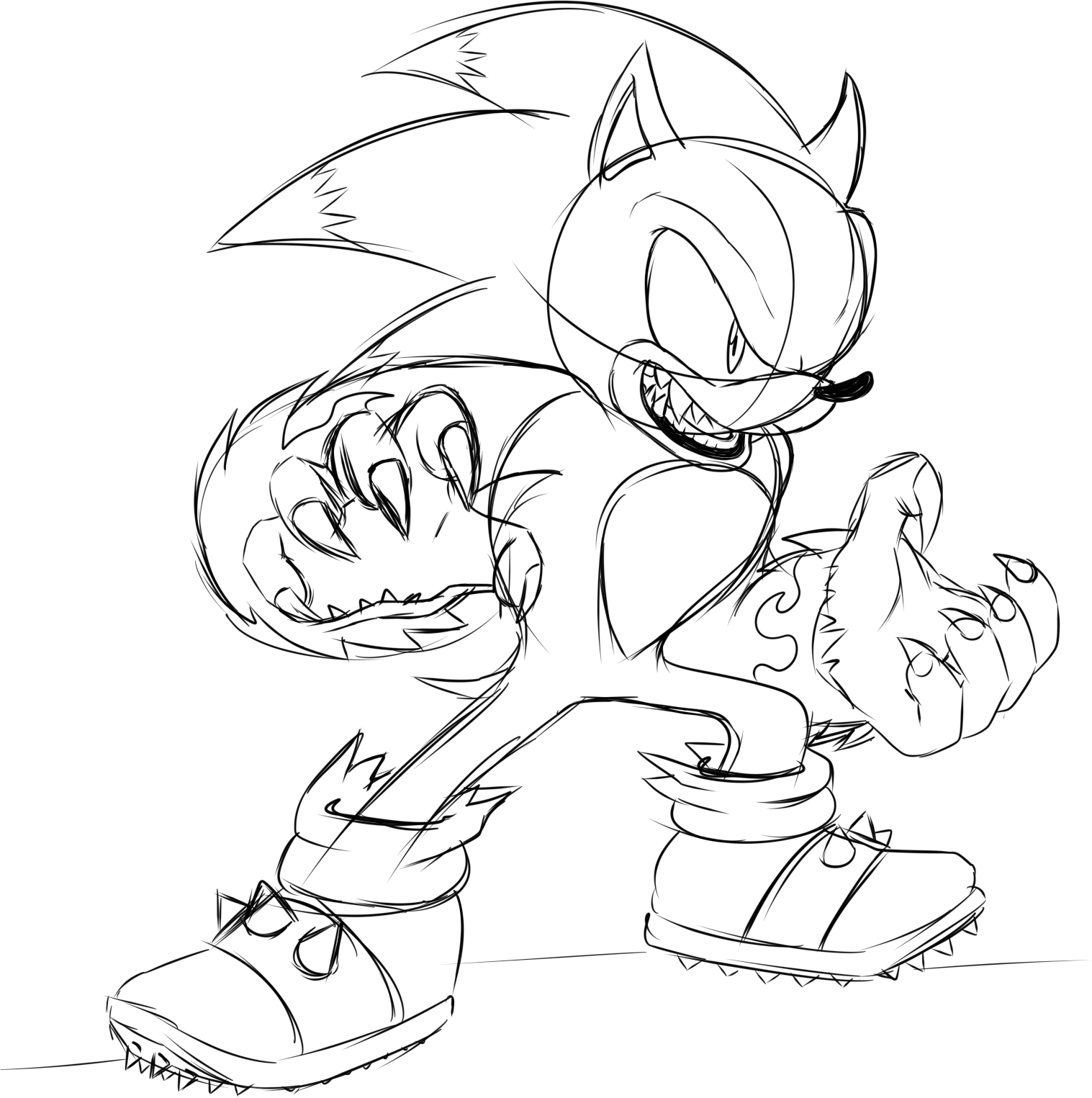 Ðaleðslots on x i should finish mr werehog sonic sonicthehedgehog sketch werehog httpstcoxolbednrd x