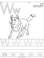 Wolf coloring pages and printable activities