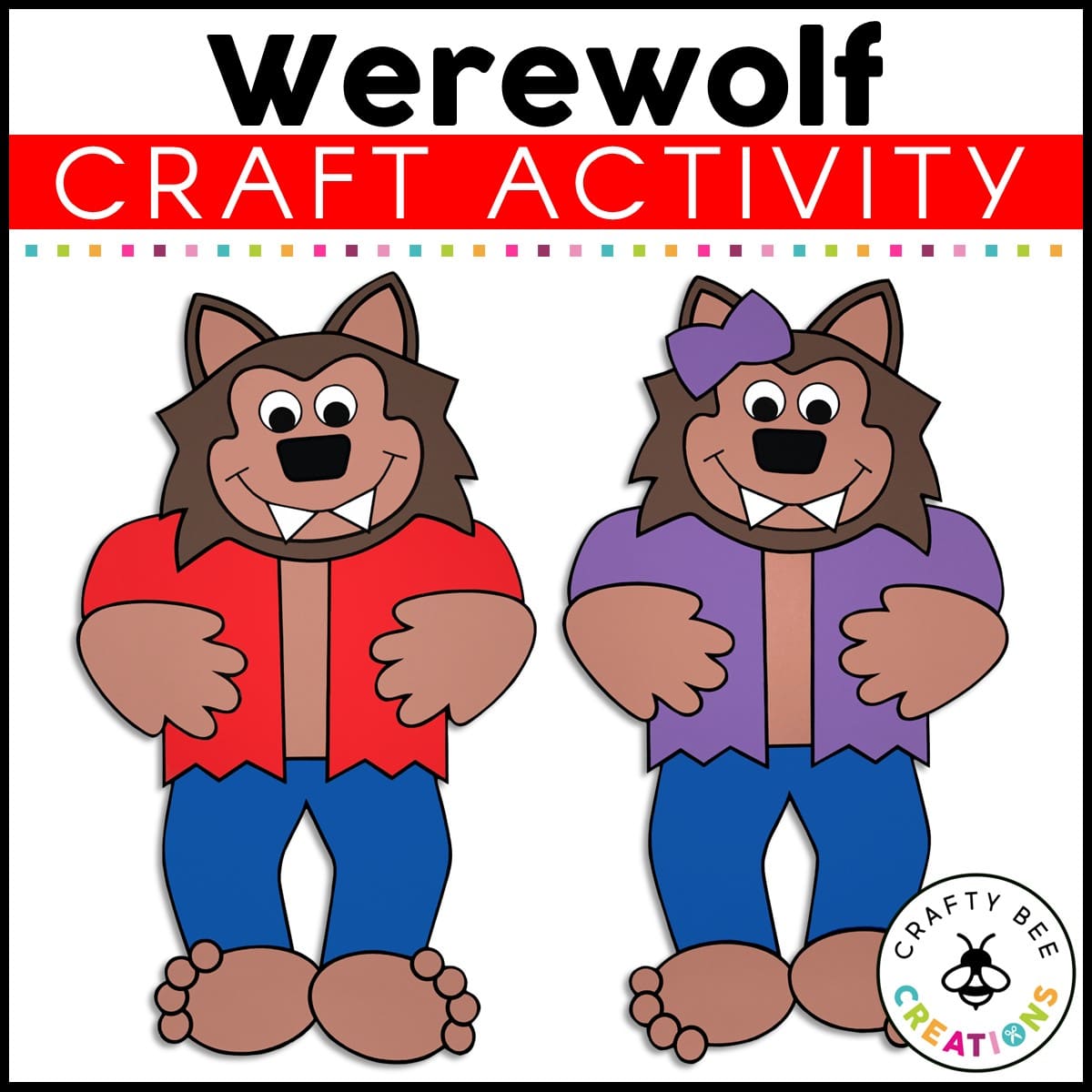 Werewolf craft activity