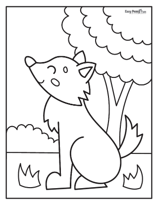Wolf coloring pages â printable sheets