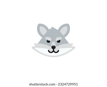 Wolf emoji images stock photos d objects vectors