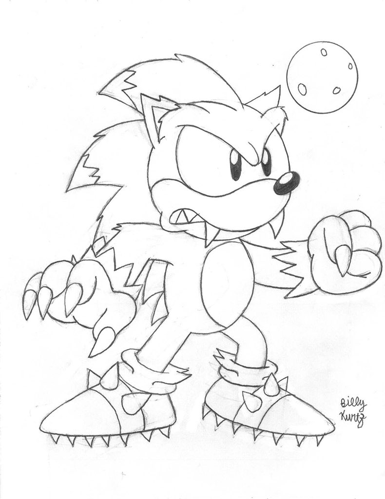 Billy k on x sonic unleashes his spooky side this october sonicthehedeghog sonicthewerehog httpstcopsitxdfuyk x